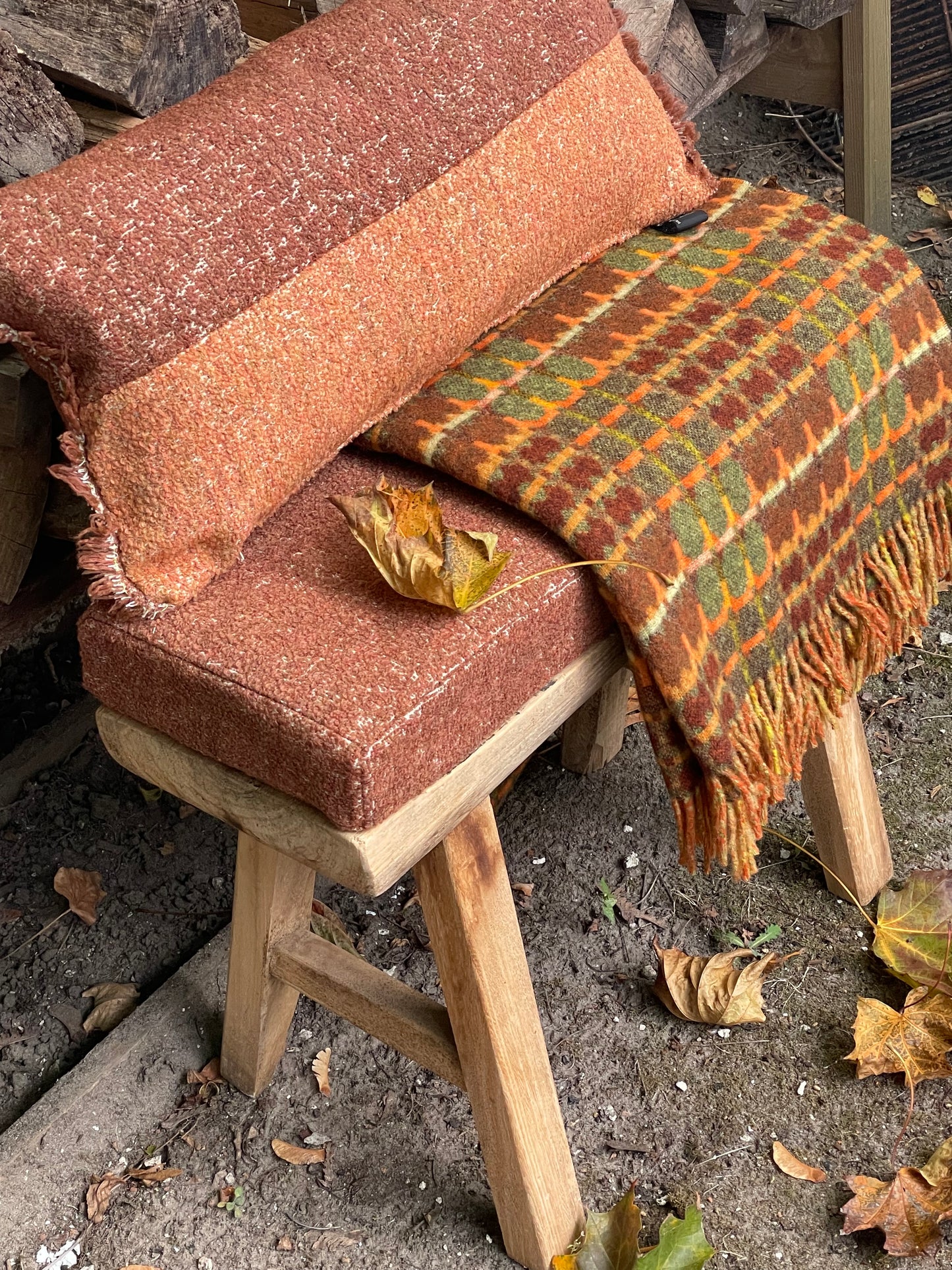 Plaid Sienna