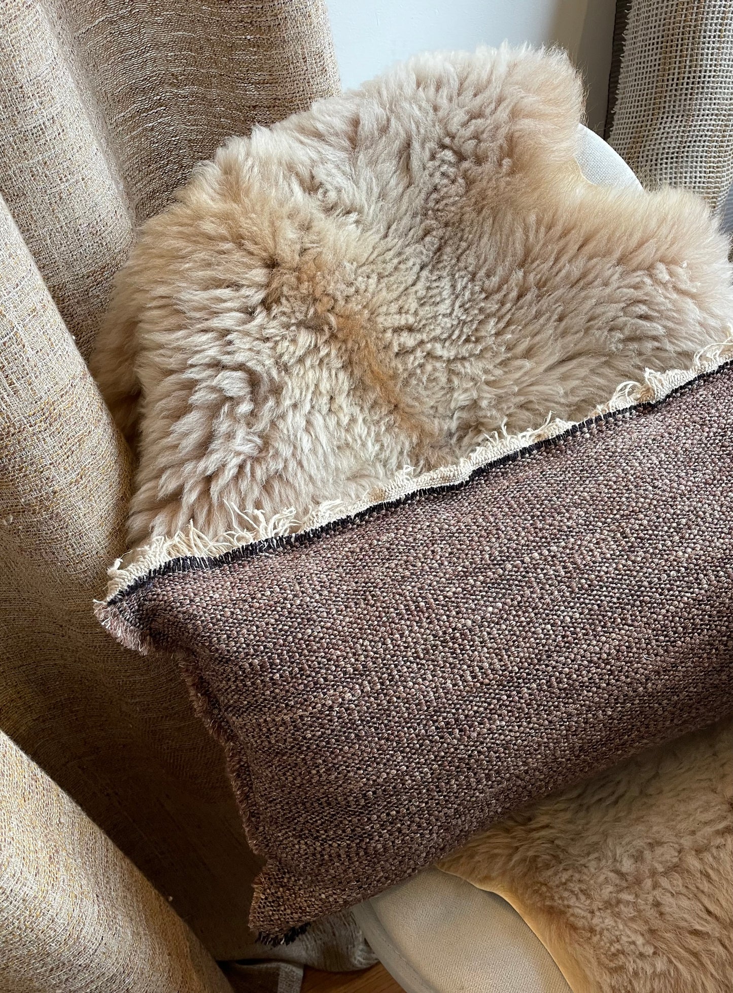 Schapenvacht beige