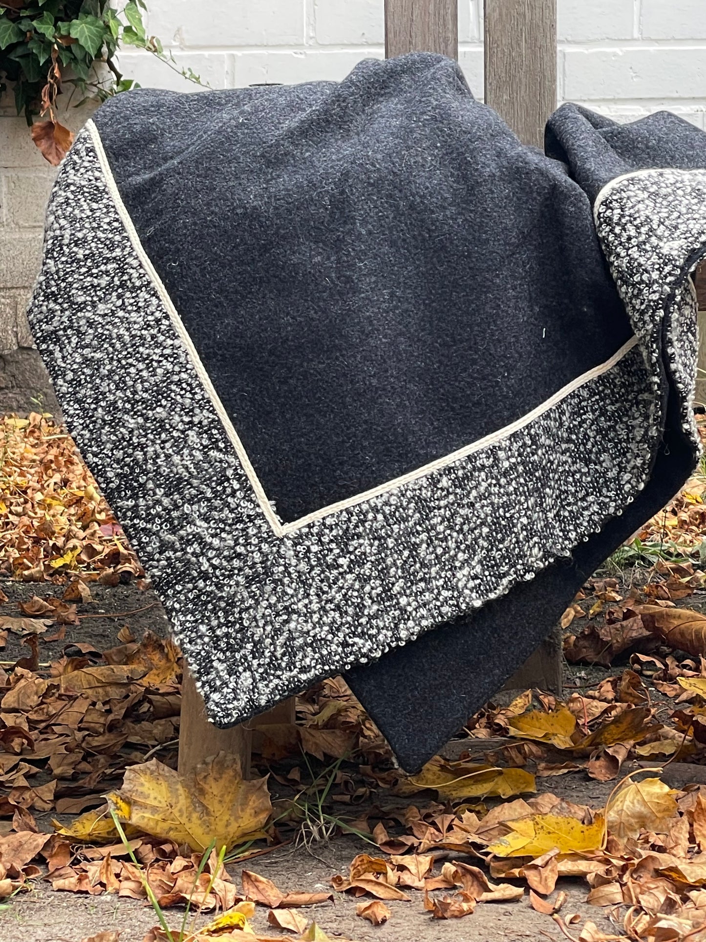 Plaid bouclé