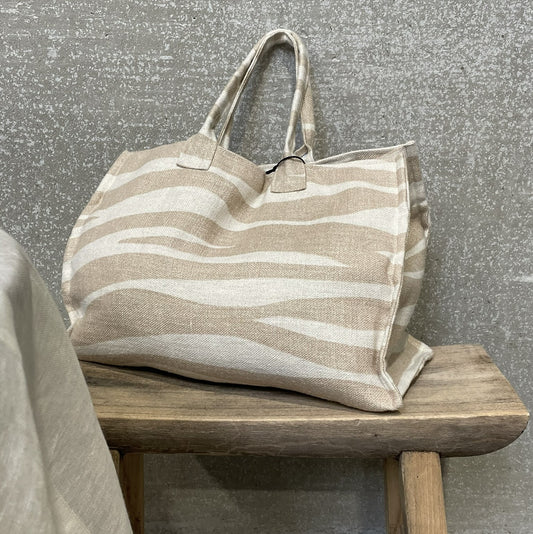 Linnen tas Wave
