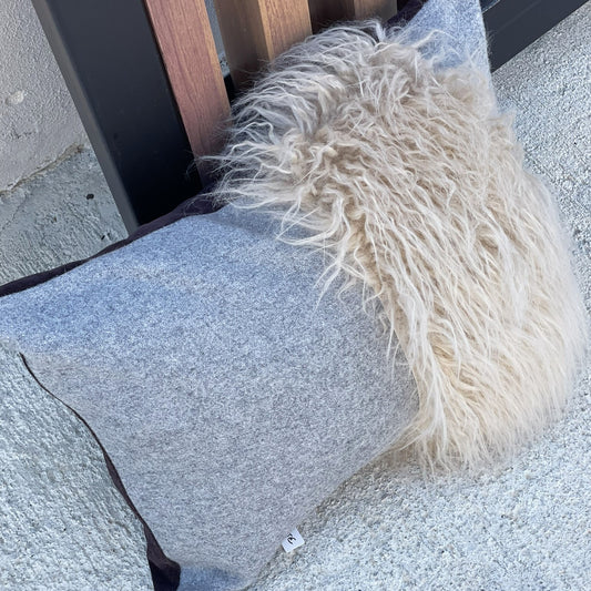 Wooly faux fur