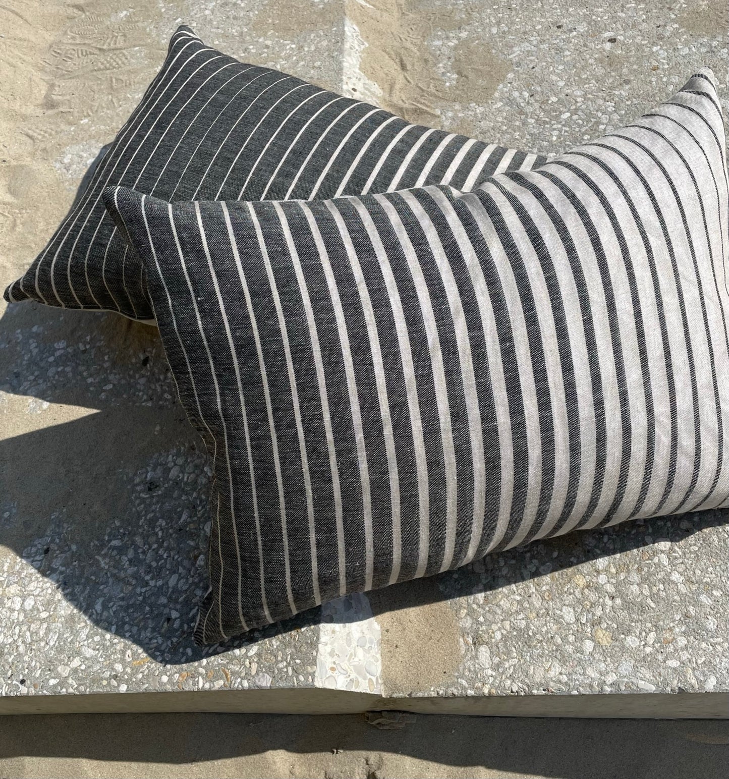 Linnen stripe dégradé