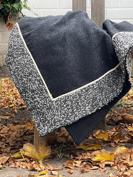 Plaid bouclé
