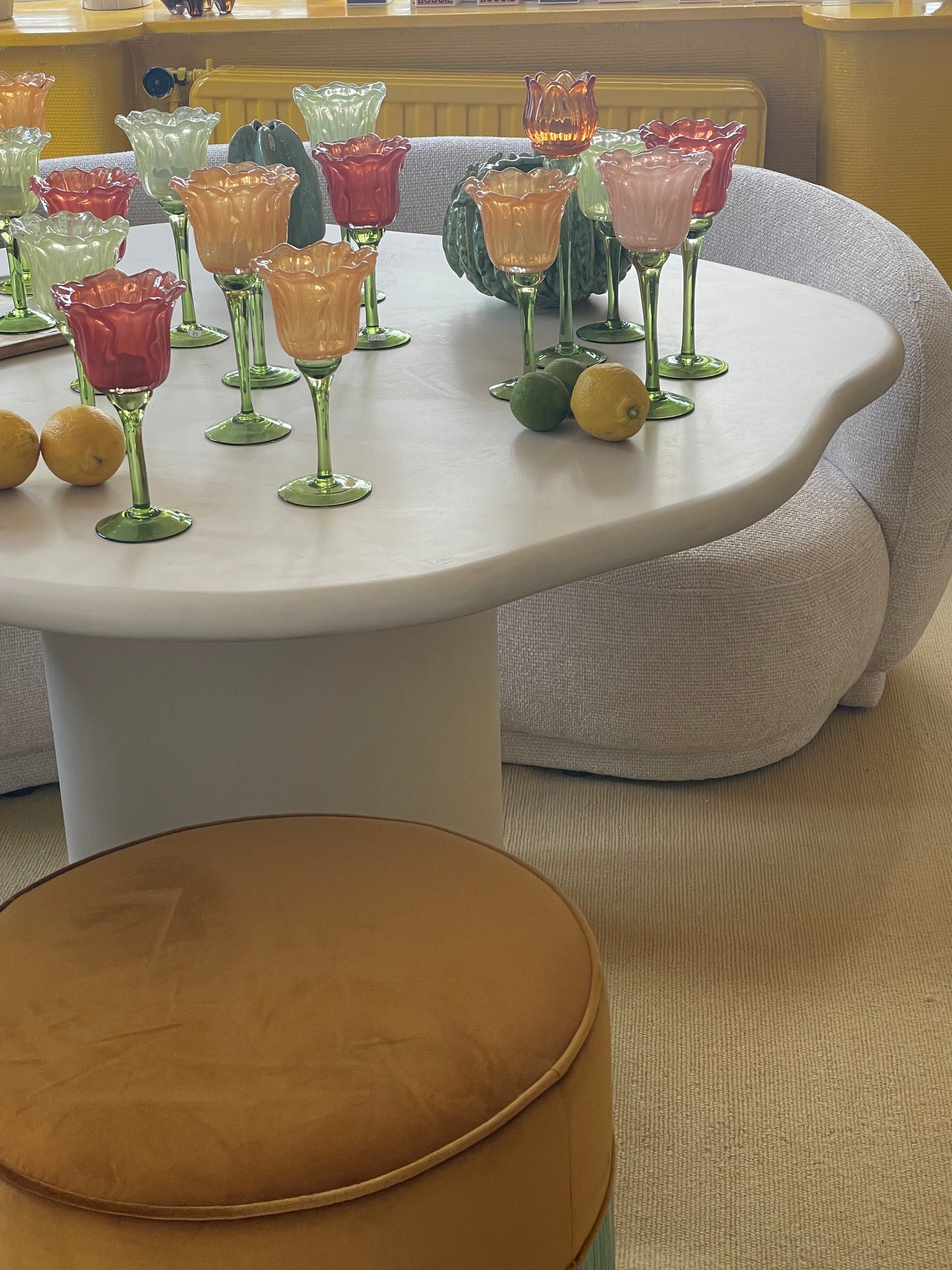 Set decoratief glaswerk