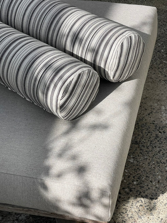Rolkussentjes grey stripe